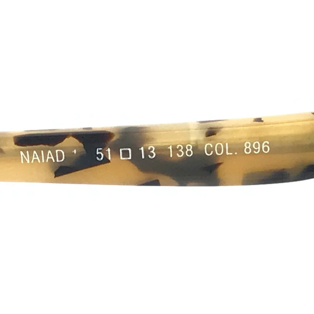 Face A Face Eyeglasses Frame NAIAD COL. 896 Safari Tortoise Cat Eye 51-13-138